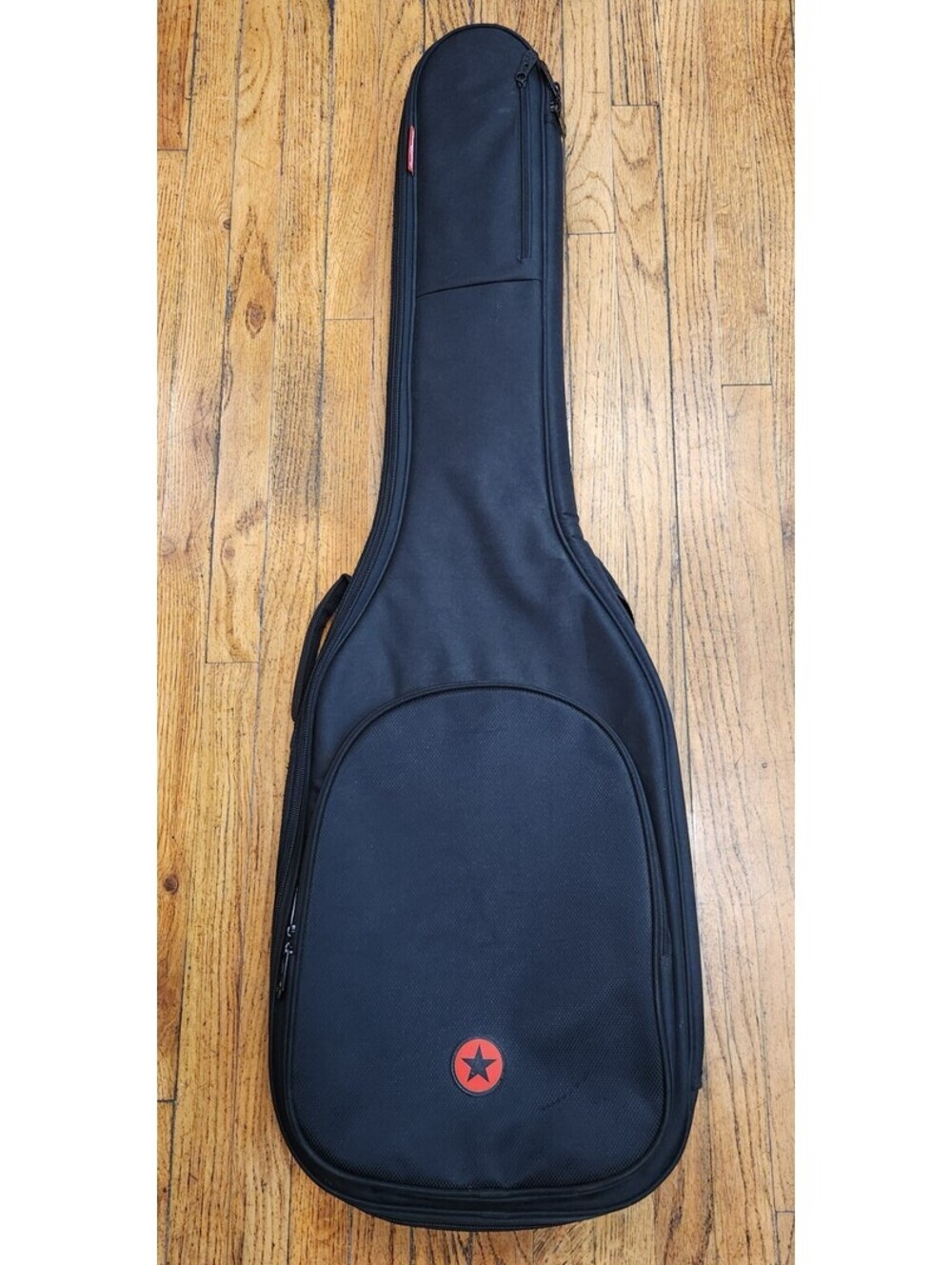 Road Runner Avenue II Guitar Gig Bag Case Black Padded Backpack Straps Soft Case